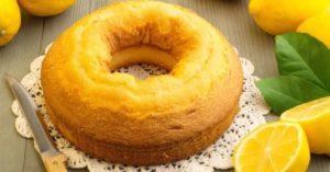 Receita de bolo de limão siciliano ou laranja