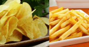 Receita de batata frita no microondas – zero gordura