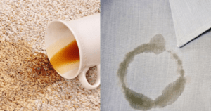 Como se livrar das manchas nos tecidos, tapetes ou carpetes
