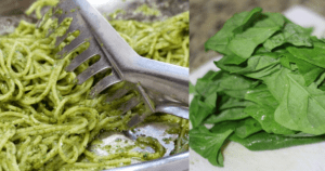 Receita de macarrão verde – Massa com espinafre