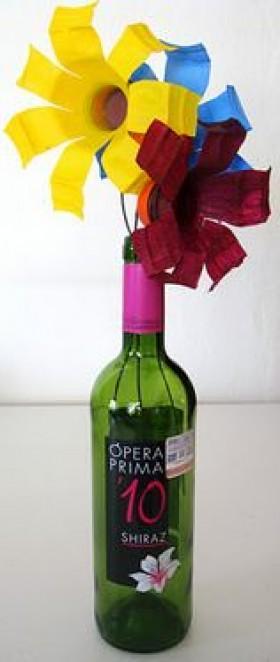 flores de garrafa pet facil
