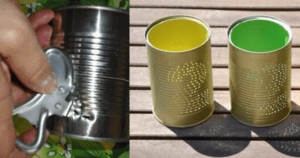 Reciclando latas de alumínio – Passo a passo