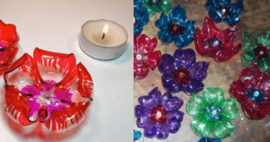 Flores de Garrafa PET – Reciclagem