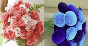 Lindos modelos de flores de papel com passo a passo