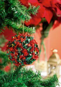 Bola para árvore de Natal de isopor