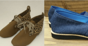 Artesão faz sucesso ao produzir calçados personalizados de lona