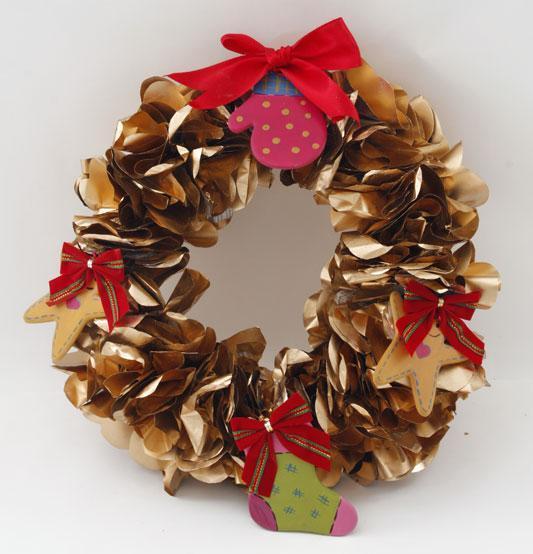 Como decorar para o Natal usando materiais recicláveis - Arteblog