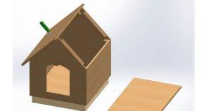 Como fazer uma casinha simples e prática de cachorro gastando pouco