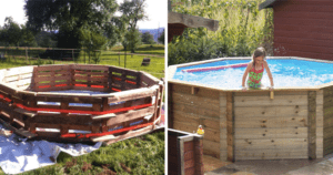 Para o verão: Veja como construir uma piscina barata utilizando paletes.